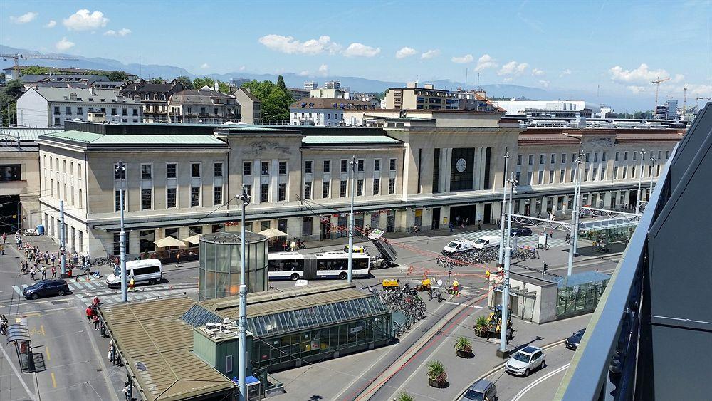 Visionapartments Geneva Gare Esterno foto